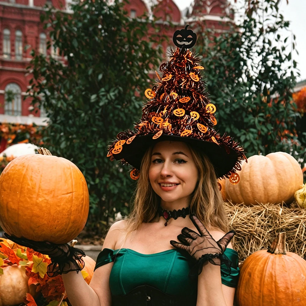 New Halloween Decorative Hats: Witch Hats, Pumpkin Hats, Fuzzy Tassels, and Garden Gate Decorations
New Halloween Decorative Hats: Witch Hats, Pumpkin Hats, Fuzzy Tassels, and Garden Gate Decorations