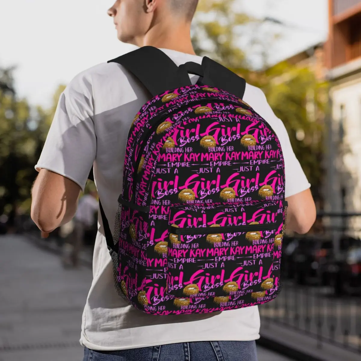 Mary Kay Backpack Daypack Large Capacity Kids BookBag School Bag Shoulder Bags for Men Women
Mary Kay Backpack Daypack Large Capacity Kids BookBag School Bag Shoulder Bags for Men Women