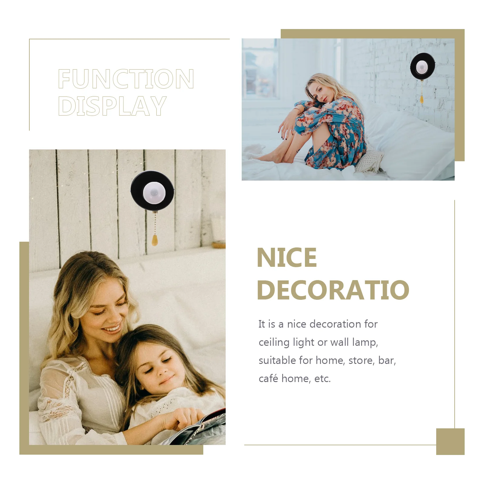 1Set Practical Pull Chain Lampholder for Wall Lamp Home Bar Cafe Lighting Pull Chain Lampholder Ceiling Light Accessory
1Set Practical Pull Chain Lampholder for Wall Lamp Home Bar Cafe Lighting Pull Chain Lampholder Ceiling Light Accessory