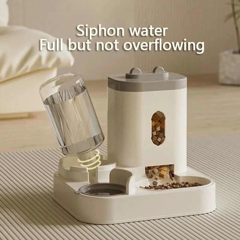 Pet Automatic Feeder Water and Cat Food Automatic Dispenser Large Capacity Raised Stand Dish Bowl Pet Accessories
Pet Automatic Feeder Water and Cat Food Automatic Dispenser Large Capacity Raised Stand Dish Bowl Pet Accessories