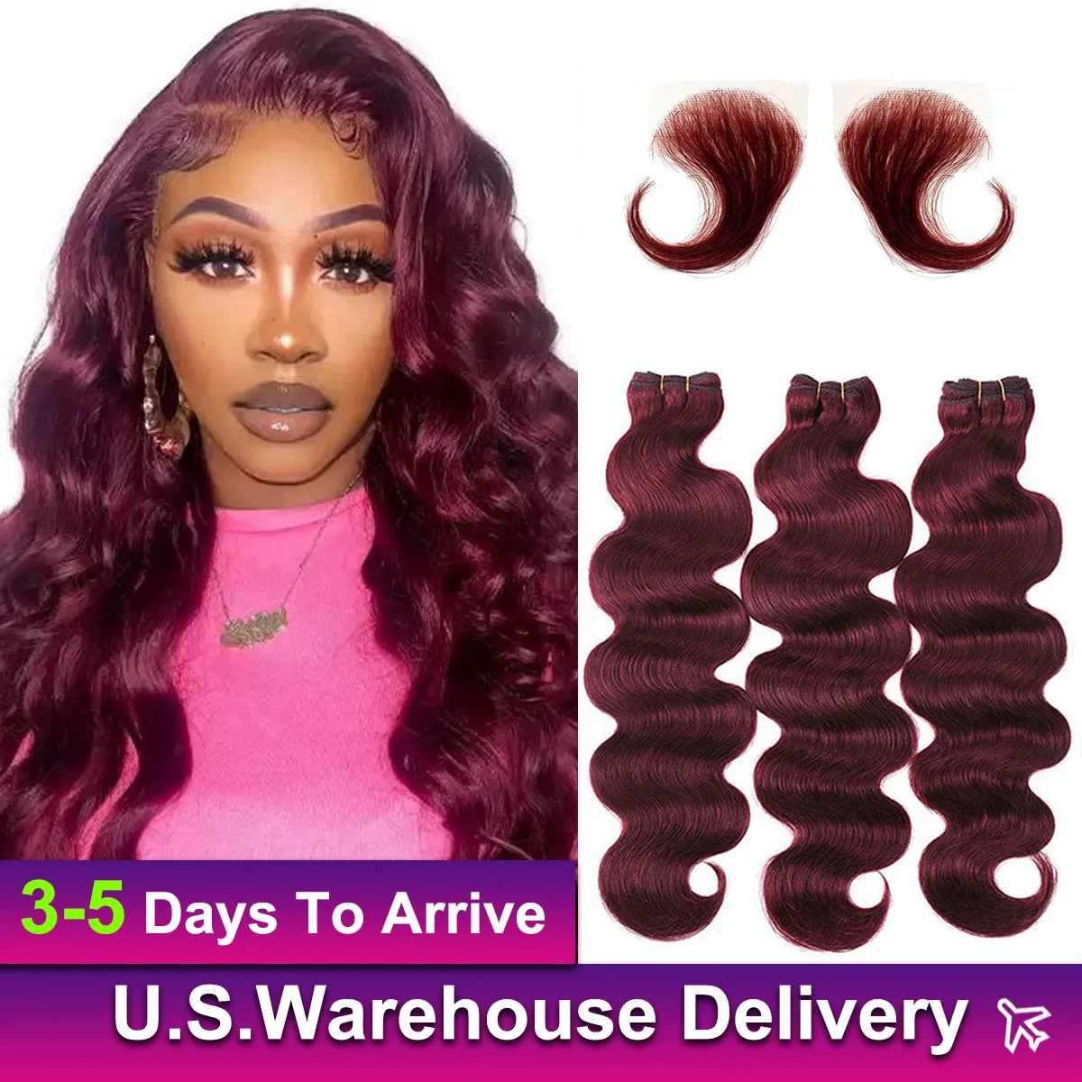 #99j 24 26Inch Loose Wave Human Hair Bundles Burgundy Red Brazilian Human Hair Extension 1/3/4 Loose Deep Wave Bundles For Women
#99j 24 26Inch Loose Wave Human Hair Bundles Burgundy Red Brazilian Human Hair Extension 1/3/4 Loose Deep Wave Bundles For Women