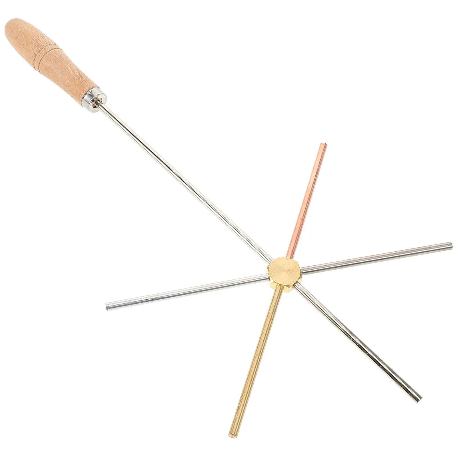 Thermal Conductivity Demonstrator Educational Physics Tool School Heat Conductometer Copper Iron Aluminum Comparison 
Thermal Conductivity Demonstrator Educational Physics Tool School Heat Conductometer Copper Iron Aluminum Comparison