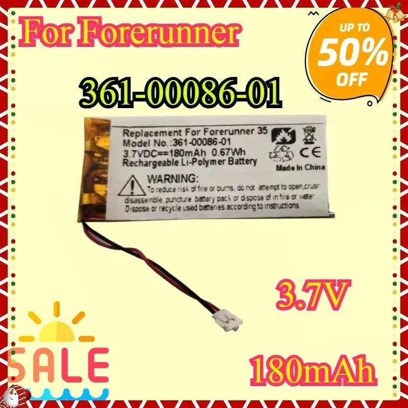 New Replacement Battery 361-00086-00 For Garmin Forerunner 630 645 220 225 235 735 Forerunner235 Vivoactive 4 4S 361-00086-10
New Replacement Battery 361-00086-00 For Garmin Forerunner 630 645 220 225 235 735 Forerunner235 Vivoactive 4 4S 361-00086-10