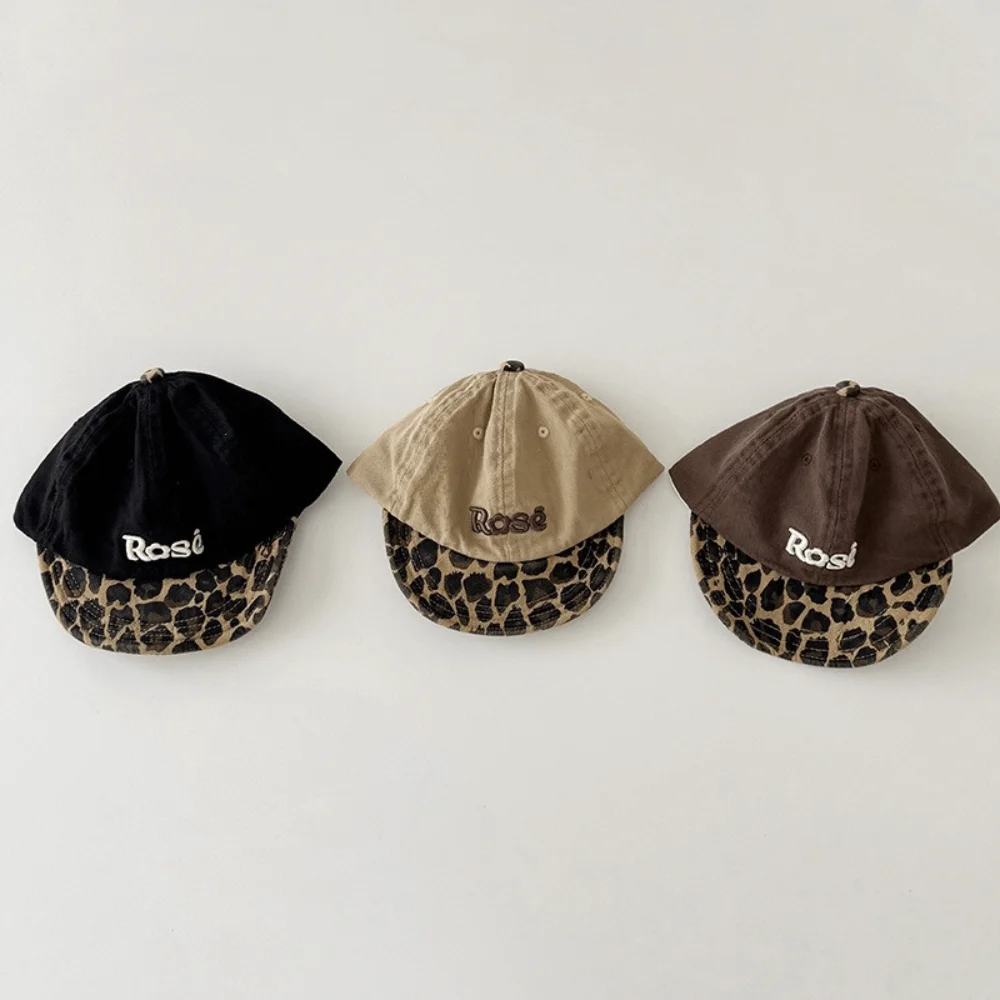 Cute Cotton Polyester Flat Cap Leopard Print Adjustable Boys Baseball Cap Flat Brim Toddler Hat 1-4 Year Kid
Cute Cotton Polyester Flat Cap Leopard Print Adjustable Boys Baseball Cap Flat Brim Toddler Hat 1-4 Year Kid