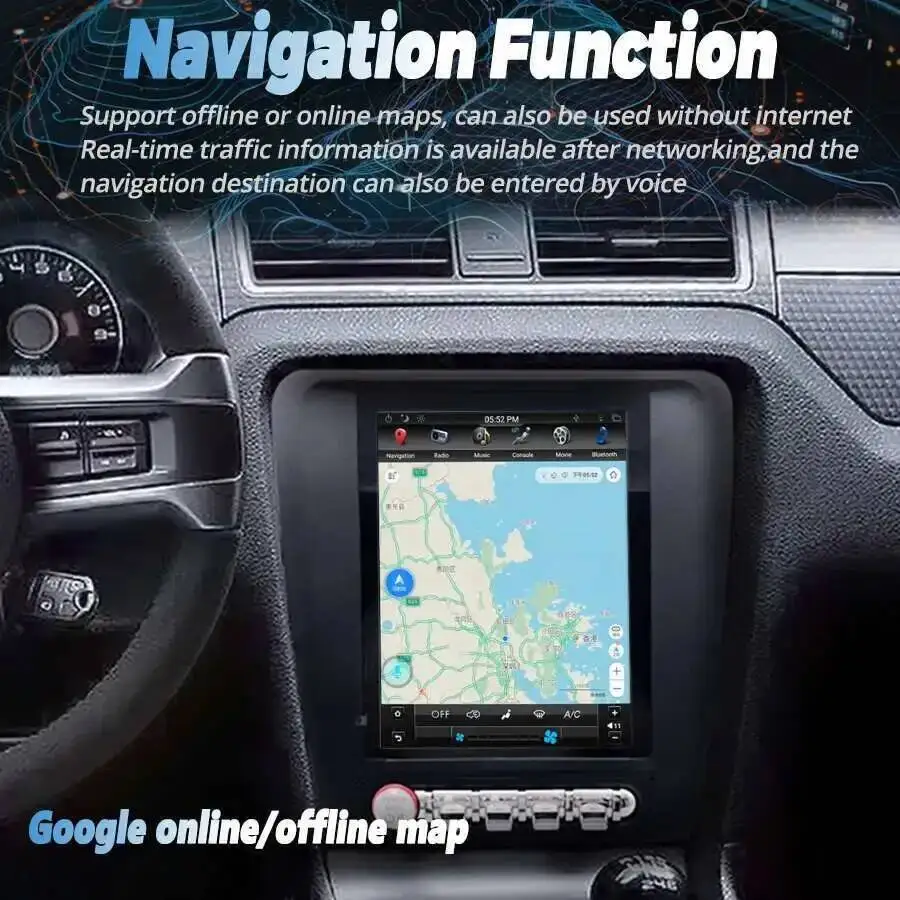 9.7'' Radio Stereo Car Android 14 Touch Screen For Ford Mustang 2011-2014 Navi GPS Multimedia Video Player 4G Carplay Head Unit
9.7'' Radio Stereo Car Android 14 Touch Screen For Ford Mustang 2011-2014 Navi GPS Multimedia Video Player 4G Carplay Head Unit