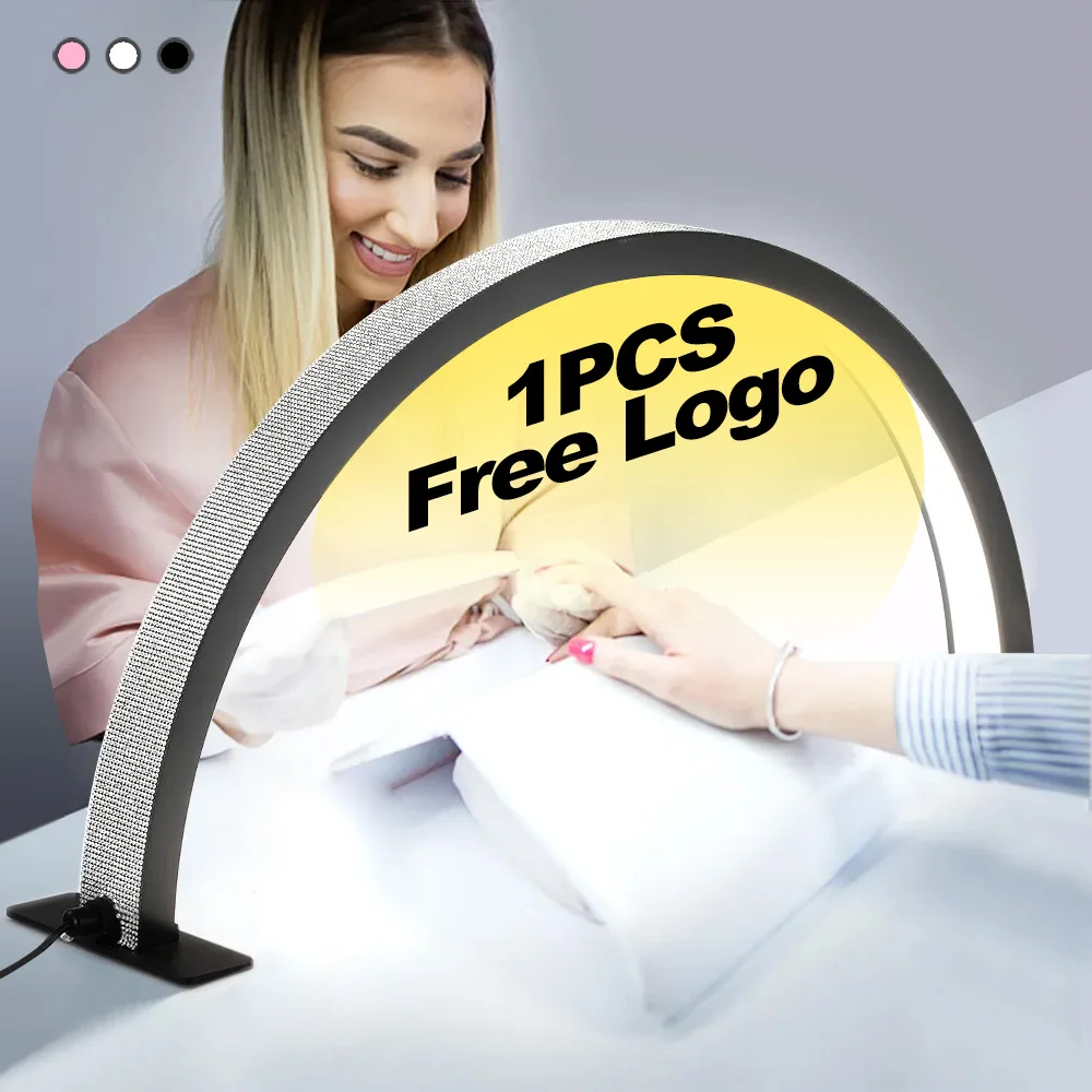 Professional design custom logo LED nail lamp diamond half moon shaped table Lamps specialized Manicure lamp for beauty salons
Professional design custom logo LED nail lamp diamond half moon shaped table Lamps specialized Manicure lamp for beauty salons