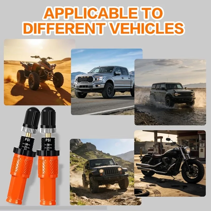 A30P-Tire Air Down Tool For Offroad 4X4 Screw-On Automatic Tire Deflator Adjustable Auto-Stop Valve Kit
A30P-Tire Air Down Tool For Offroad 4X4 Screw-On Automatic Tire Deflator Adjustable Auto-Stop Valve Kit