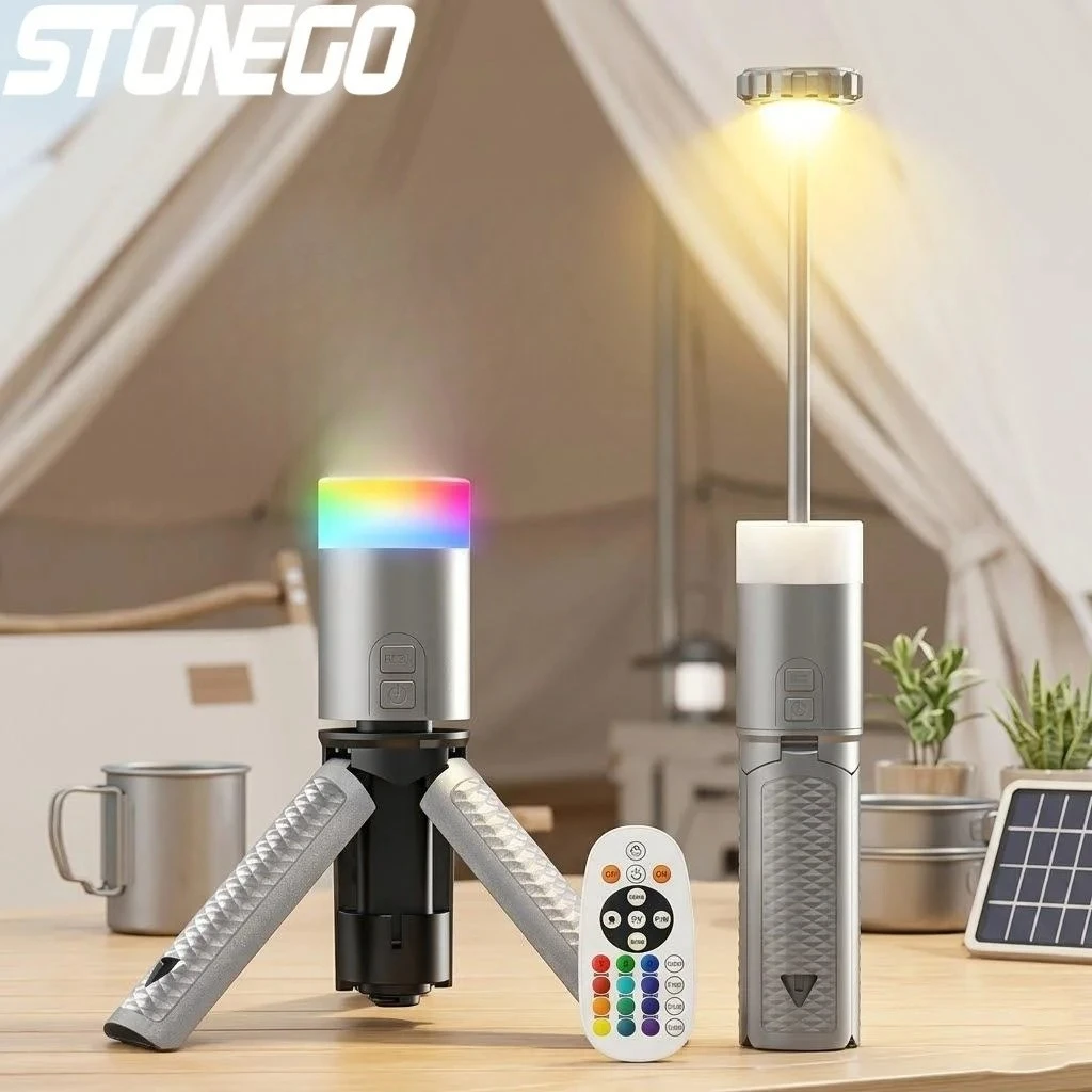 Outdoor Camping Lantern with 15 Color Temperature Settings 6000mAh Retractable Flashlight Multifunctional Searchlight
Outdoor Camping Lantern with 15 Color Temperature Settings 6000mAh Retractable Flashlight Multifunctional Searchlight