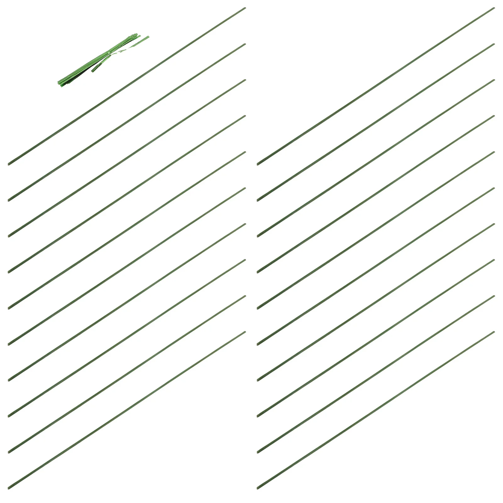 20pcs Plant Support Stakes For Garden Flower Single Stem Rod Potted Plant Metal Plastic Climbing Trellis Indoor Outdoor
20pcs Plant Support Stakes For Garden Flower Single Stem Rod Potted Plant Metal Plastic Climbing Trellis Indoor Outdoor