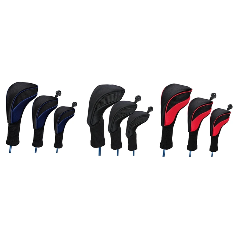 3Pcs Golf Club Caps, Wooden Clubs And Interchangeable 1/3/5 Cap Protective Sleeves Durable In Use ,Red
3Pcs Golf Club Caps, Wooden Clubs And Interchangeable 1/3/5 Cap Protective Sleeves Durable In Use ,Red