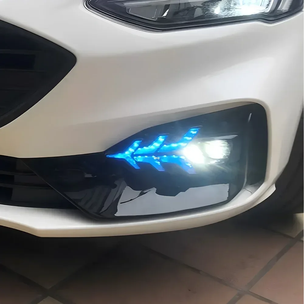 Для Ford Focus 2018-2020 передний бампер обновление светодиодные дневные ходовые огни в сборе инструмент автомобильные аксессуары
Для Ford Focus 2018-2020 передний бампер обновление светодиодные дневные ходовые огни в сборе инструмент автомобильные аксессуары