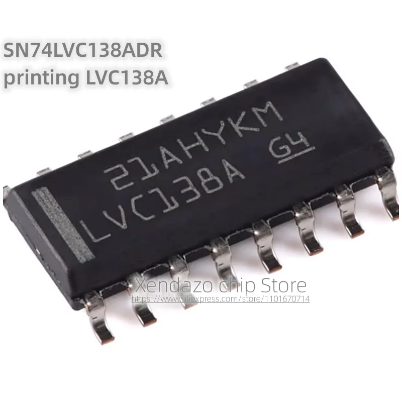 10pcs/lot SN74LVC138ADR printing LVC138A SOIC-16 package Original genuine Decoder/Multiplexer Chip
10pcs/lot SN74LVC138ADR printing LVC138A SOIC-16 package Original genuine Decoder/Multiplexer Chip