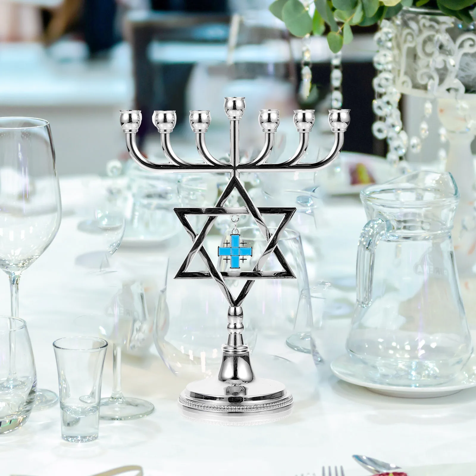 7 Branch Menorah C Decor Silver Metal naments Home Office Hotel Table Festive Party Hanukkah C elabrum Desktop Chanukah
7 Branch Menorah C Decor Silver Metal naments Home Office Hotel Table Festive Party Hanukkah C elabrum Desktop Chanukah