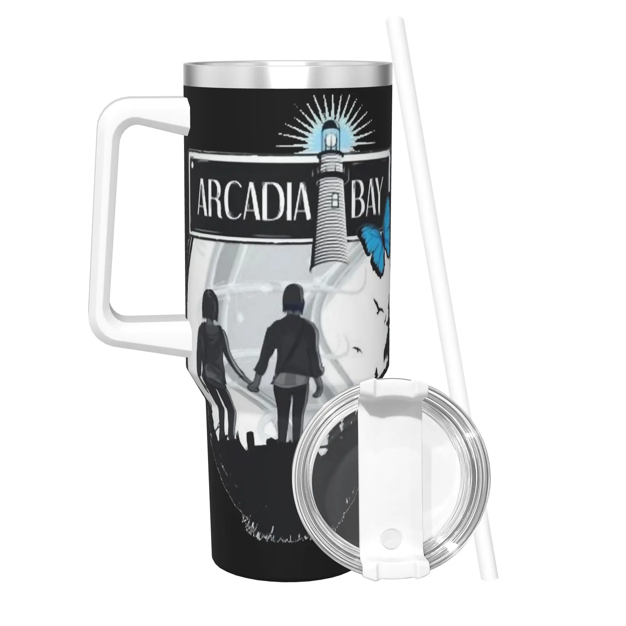 Great Rewards Life Is Strange Insulated Tumbler with Straws Lid Vacuum Thermal Mug Outdoor Portable Car Bottle Cup, 40oz
Great Rewards Life Is Strange Insulated Tumbler with Straws Lid Vacuum Thermal Mug Outdoor Portable Car Bottle Cup, 40oz
