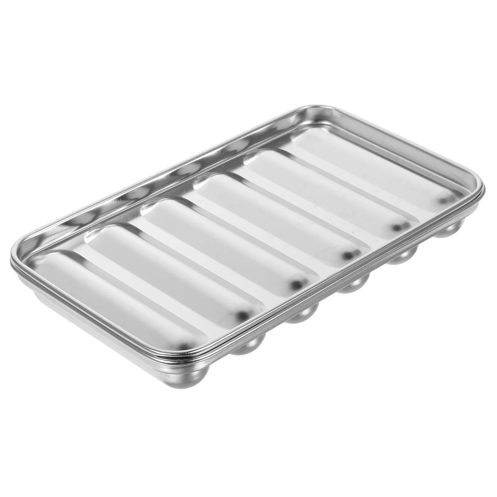 Sausage Mold Tray Baby Food Maker Non Stick Stainless Steel Baking Pan Steaming Cookware Safe Food Grade High Temp Resistance
Sausage Mold Tray Baby Food Maker Non Stick Stainless Steel Baking Pan Steaming Cookware Safe Food Grade High Temp Resistance