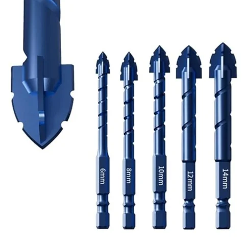 High Hardness Eccentric Drill Precision Drilling 6/8/10/12/14mm Glass Tile Ceramic Punching Rock Slab Drill Bit Offset Cutting