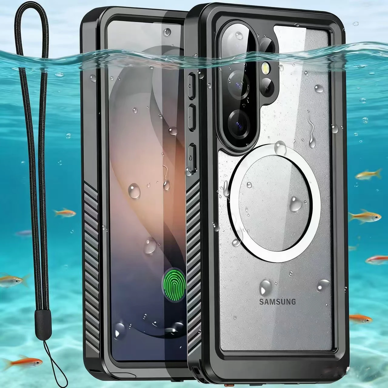 IP68 Shellbox Waterproof Case For Samsung Galaxy S26 Ultra S26 Plus 4G 5G Metal Aluminum Swimming Phone Luxury Cover
IP68 Shellbox Waterproof Case For Samsung Galaxy S26 Ultra S26 Plus 4G 5G Metal Aluminum Swimming Phone Luxury Cover