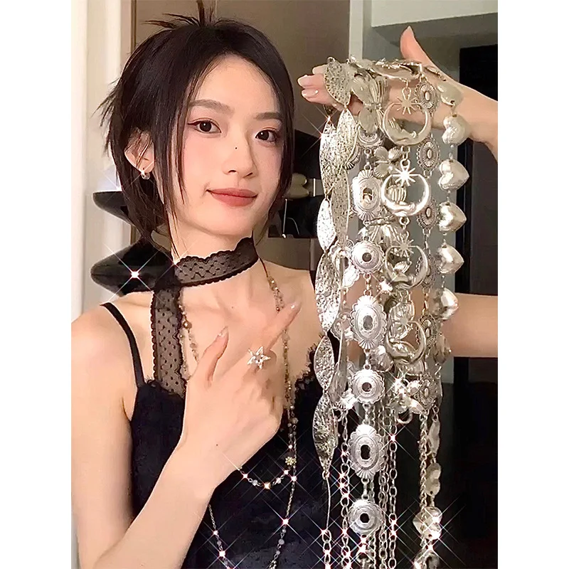 Женское платье-аксессуар в богемном металлическом стиле с бабочкой в этническом стиле в стиле ретро с цепочкой на талии и высококачественным тонким поясом Y2k
Женское платье-аксессуар в богемном металлическом стиле с бабочкой в этническом стиле в стиле ретро с цепочкой на талии и высококачественным тонким поясом Y2k