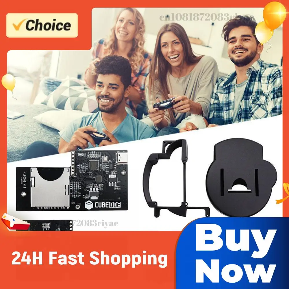 CUBEODE V1.2 GC Loder: Эмулятор оптического привода для игровой консоли GameCube (NGC) с функцией Plug and Play, не требующий SD2SP2/SDGecko
CUBEODE V1.2 GC Loder: Эмулятор оптического привода для игровой консоли GameCube (NGC) с функцией Plug and Play, не требующий SD2SP2/SDGecko