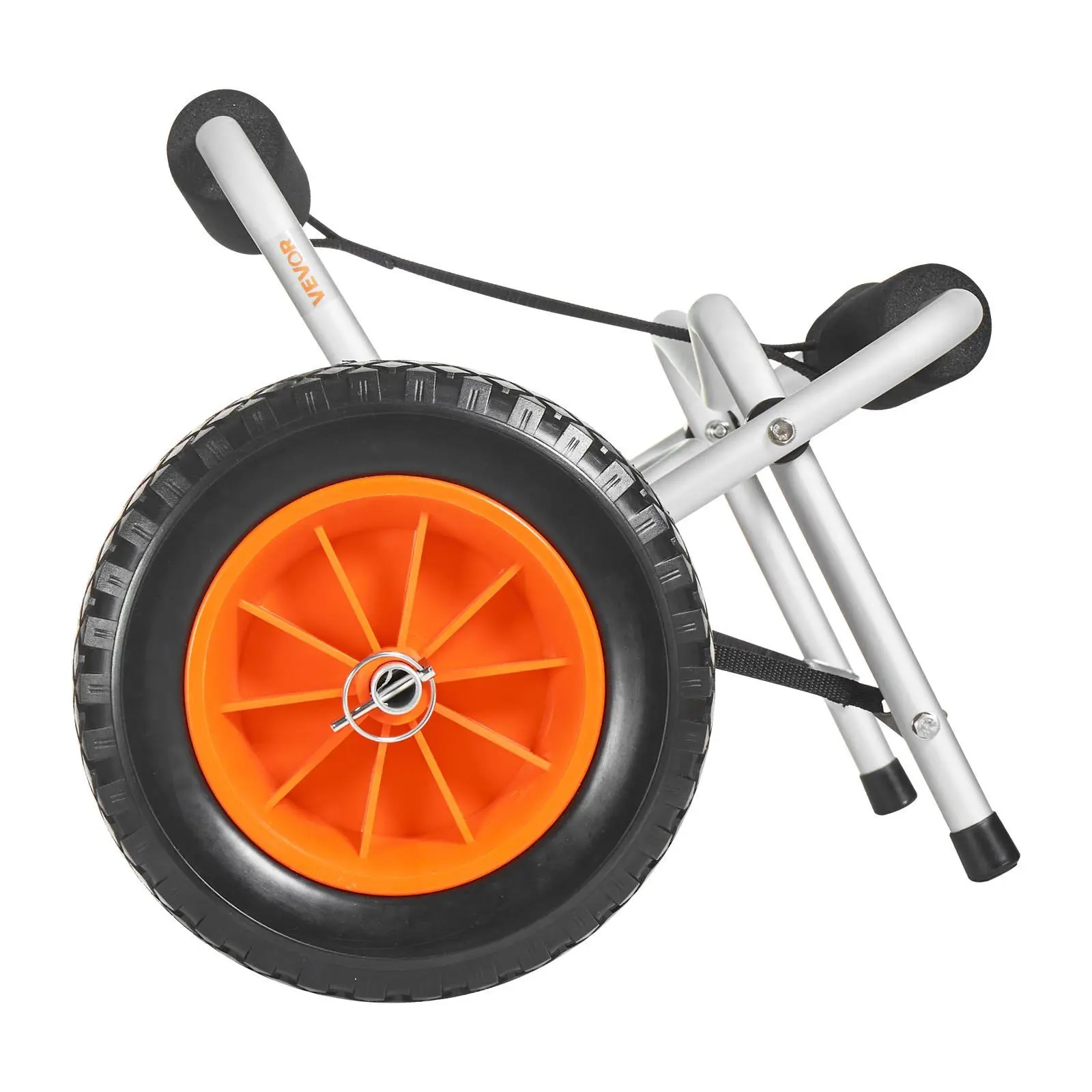 250LB Kayak Cart Foldable with 10" Solid Tires Heavy Duty Canoe Trolley with Ratchet Strap for Paddle Board Jon Boat Transport
250LB Kayak Cart Foldable with 10" Solid Tires Heavy Duty Canoe Trolley with Ratchet Strap for Paddle Board Jon Boat Transport