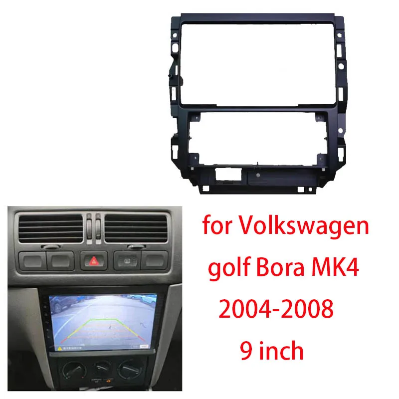 9 Inch Car Frame Fascia Adapter For Volkswagen Bora GOLF 2004-2008 Android Radio Dash Fitting Panel Kit
9 Inch Car Frame Fascia Adapter For Volkswagen Bora GOLF 2004-2008 Android Radio Dash Fitting Panel Kit