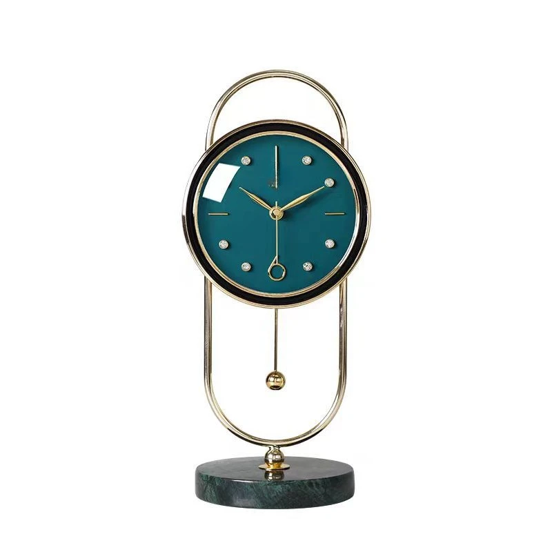 Desktop clock ornament living room home fashion modern simple TV cabinet clock silent quartz
Desktop clock ornament living room home fashion modern simple TV cabinet clock silent quartz