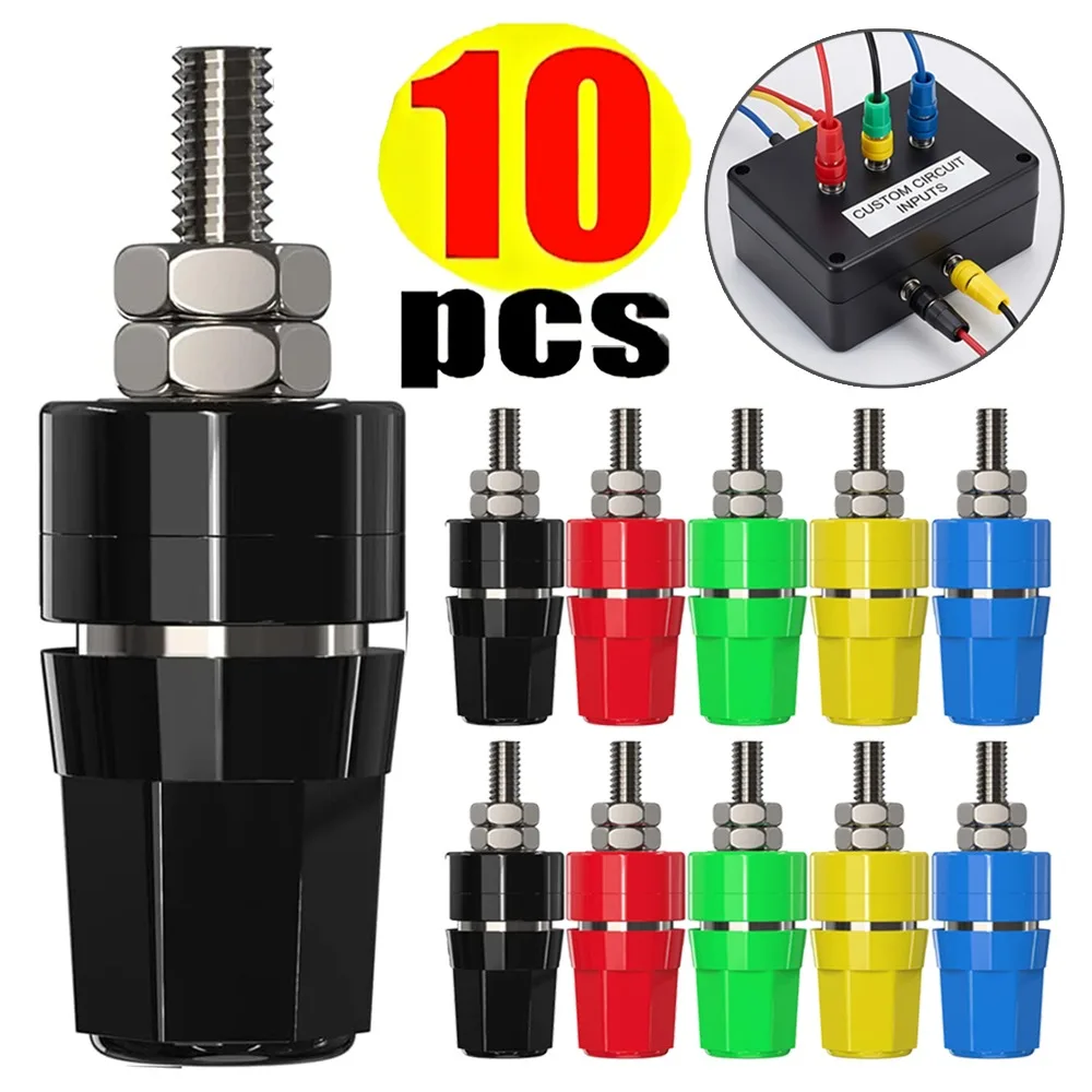4mm Banana Plugs Test Probe Conversion Insulated Binding Post Jack Terminals Connectors for Audio Amplifier Speaker Power Supply
4mm Banana Plugs Test Probe Conversion Insulated Binding Post Jack Terminals Connectors for Audio Amplifier Speaker Power Supply