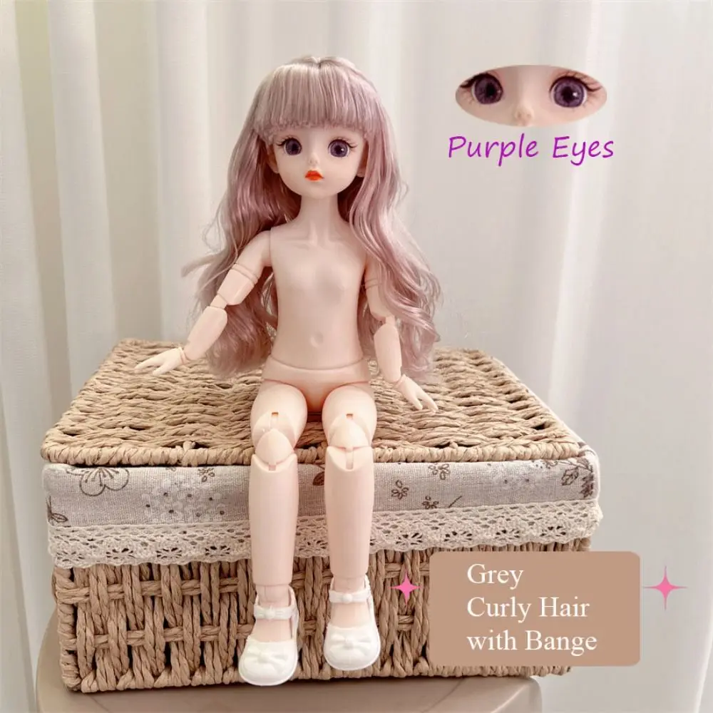 Removable Joints 1/6 3D Movable Joint Doll Body Beautiful DIY Nude 30cm Joints Doll Curly Hair 3D Doll Head with Hair Girl
Removable Joints 1/6 3D Movable Joint Doll Body Beautiful DIY Nude 30cm Joints Doll Curly Hair 3D Doll Head with Hair Girl