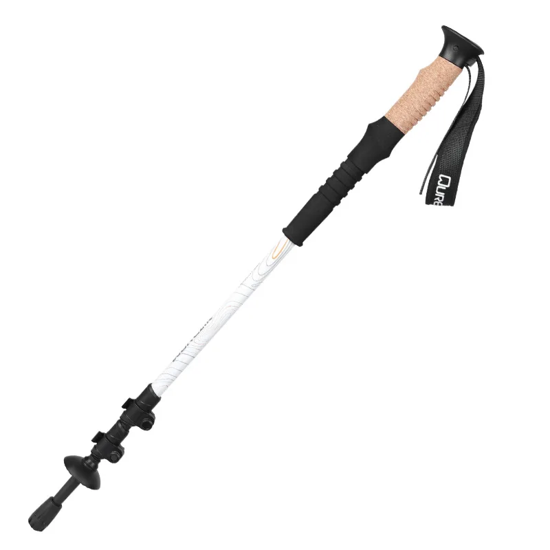 Ultra Light Aluminum Alloy Trekking Pole Straight Handle Climbing Telescopic Folding Walking Stick Fashion
Ultra Light Aluminum Alloy Trekking Pole Straight Handle Climbing Telescopic Folding Walking Stick Fashion