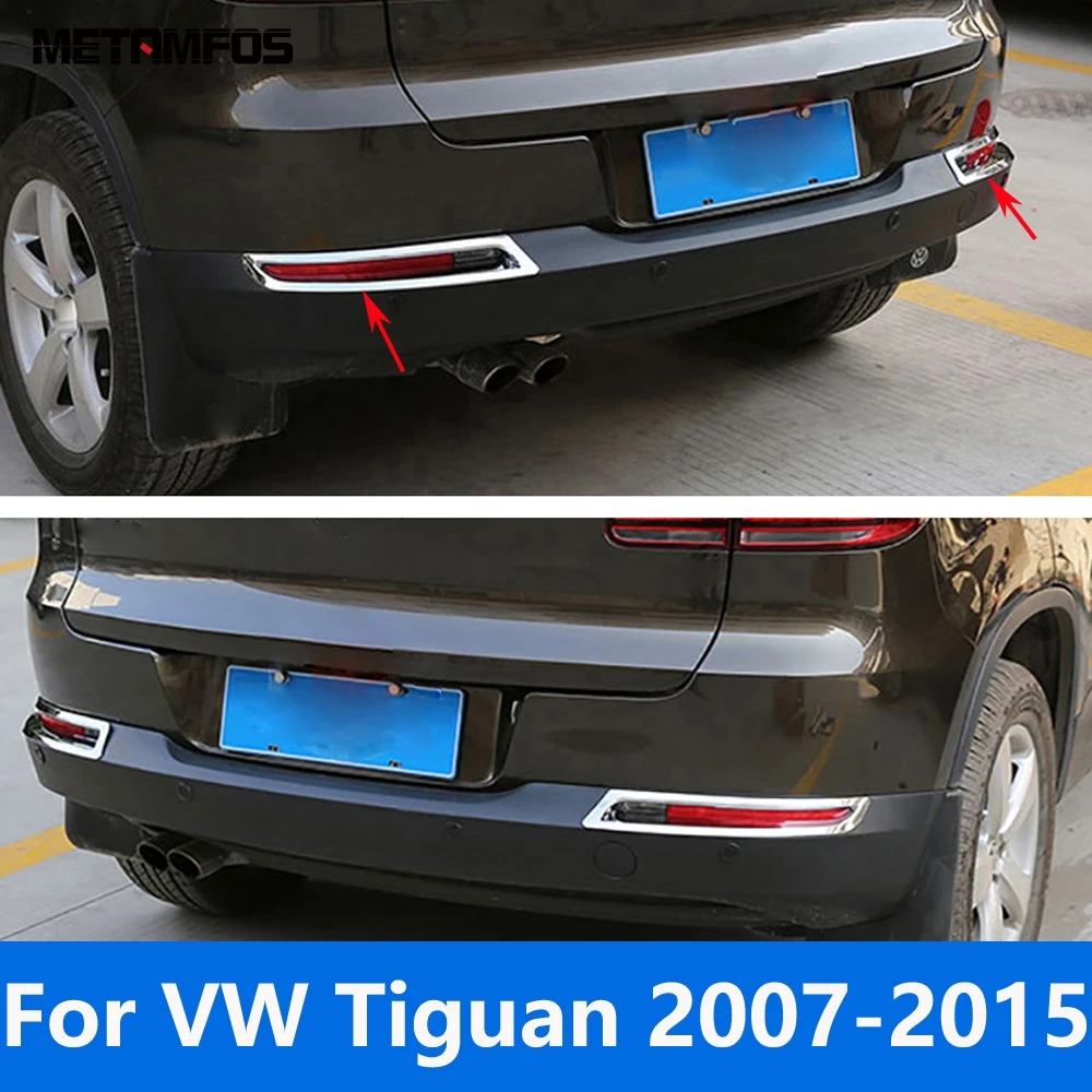 For Volkswagen VW Tiguan 2007-2014 2015 Chrome Rear Fog Light Lamp Cover Trim Foglight Foglamp Protector Accessories Car Styling
For Volkswagen VW Tiguan 2007-2014 2015 Chrome Rear Fog Light Lamp Cover Trim Foglight Foglamp Protector Accessories Car Styling