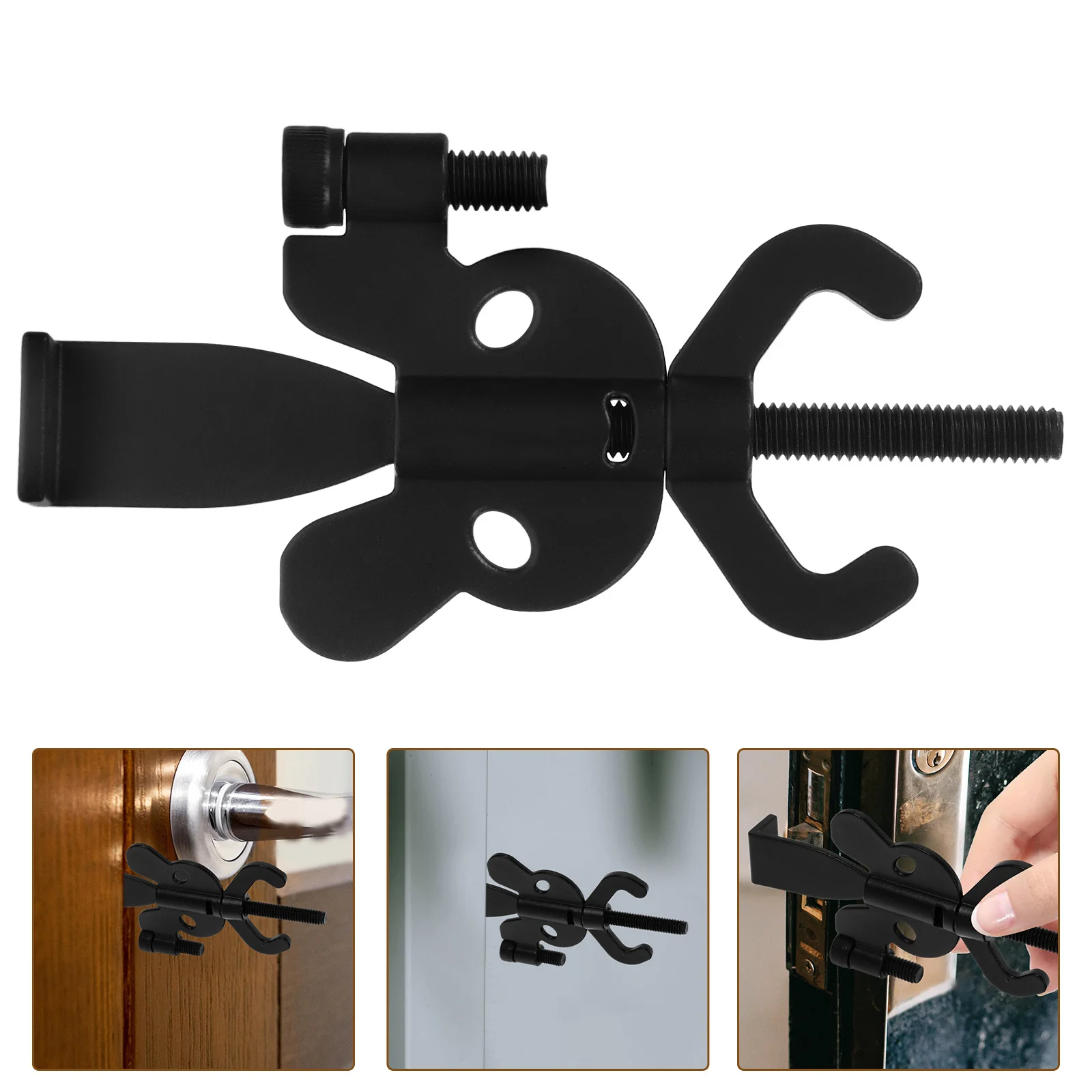 Portable Door Safety Stopper Lightweight Security Lock Travel Hotel Home Heavy Duty Door Lock Travel Locks for Hotel Rooms
Portable Door Safety Stopper Lightweight Security Lock Travel Hotel Home Heavy Duty Door Lock Travel Locks for Hotel Rooms