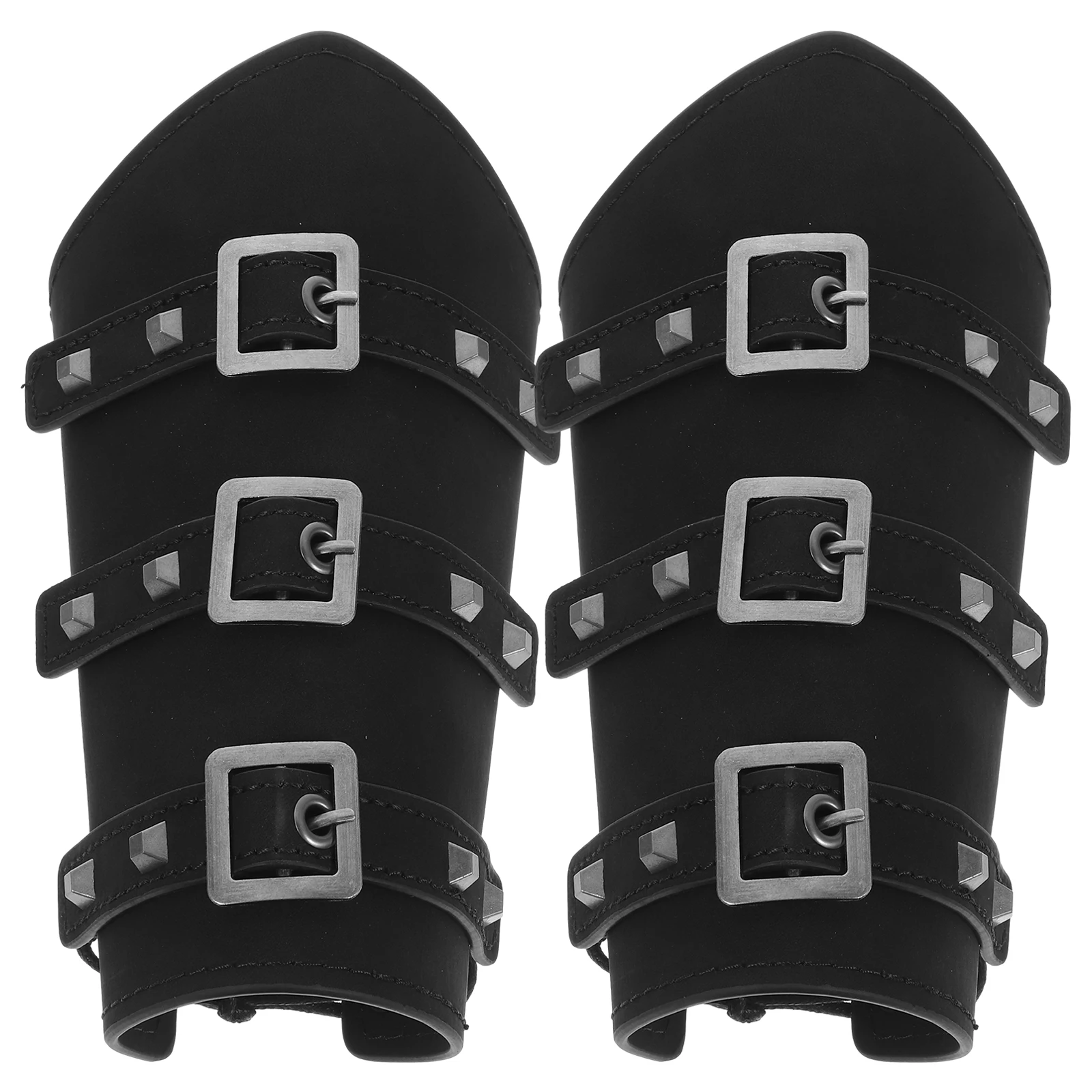 Punk Style Arm Guard Medieval Wristband Retro Fashion Bracers Personality Wrist Protector Riding Accessory
Punk Style Arm Guard Medieval Wristband Retro Fashion Bracers Personality Wrist Protector Riding Accessory