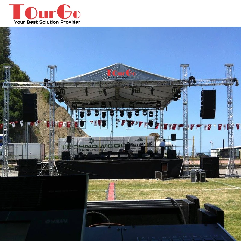 Outdoor Concert Stage Aluminum Roof Truss
Outdoor Concert Stage Aluminum Roof Truss