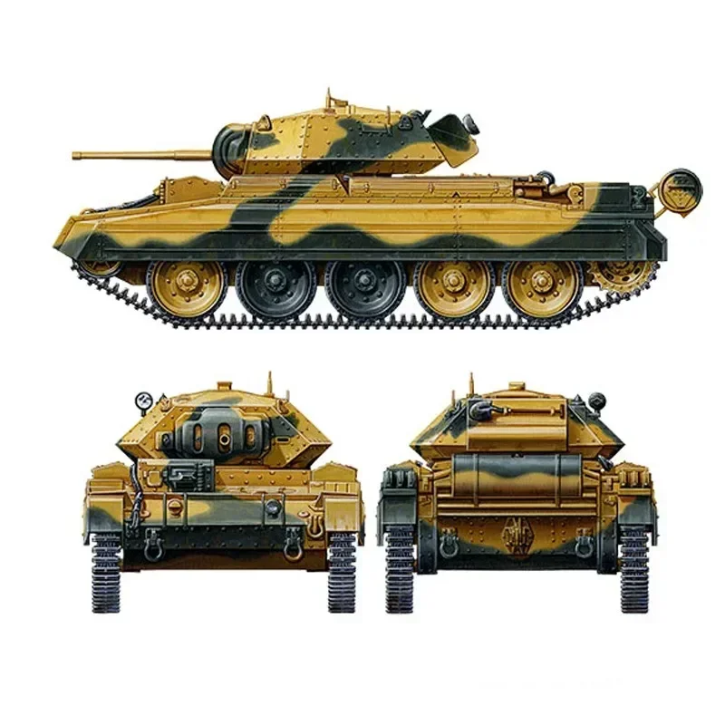 Tamiya 32541 1/48 British Cruiser Tank Mk-VI Assembly Model Building Kits Plastic Toys For Military Hobby Collection
Tamiya 32541 1/48 British Cruiser Tank Mk-VI Assembly Model Building Kits Plastic Toys For Military Hobby Collection