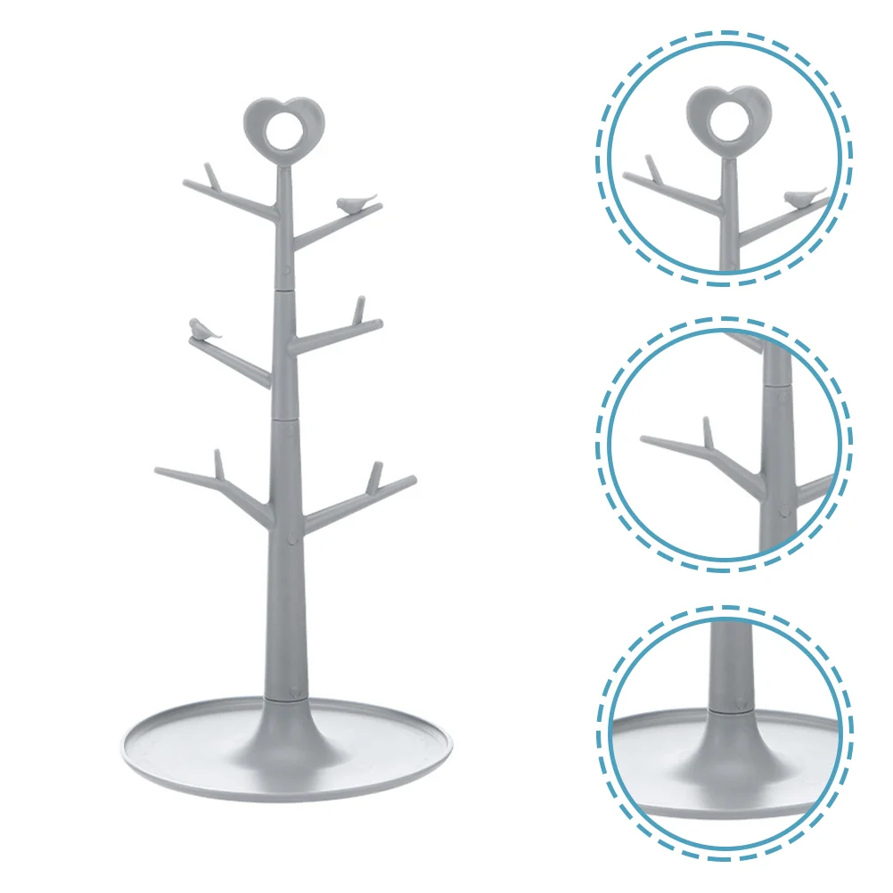 Cup Holder Mug Tree Storage Rack Coffee Drainer Stand Bottle Drying Organizer Plastic
Cup Holder Mug Tree Storage Rack Coffee Drainer Stand Bottle Drying Organizer Plastic