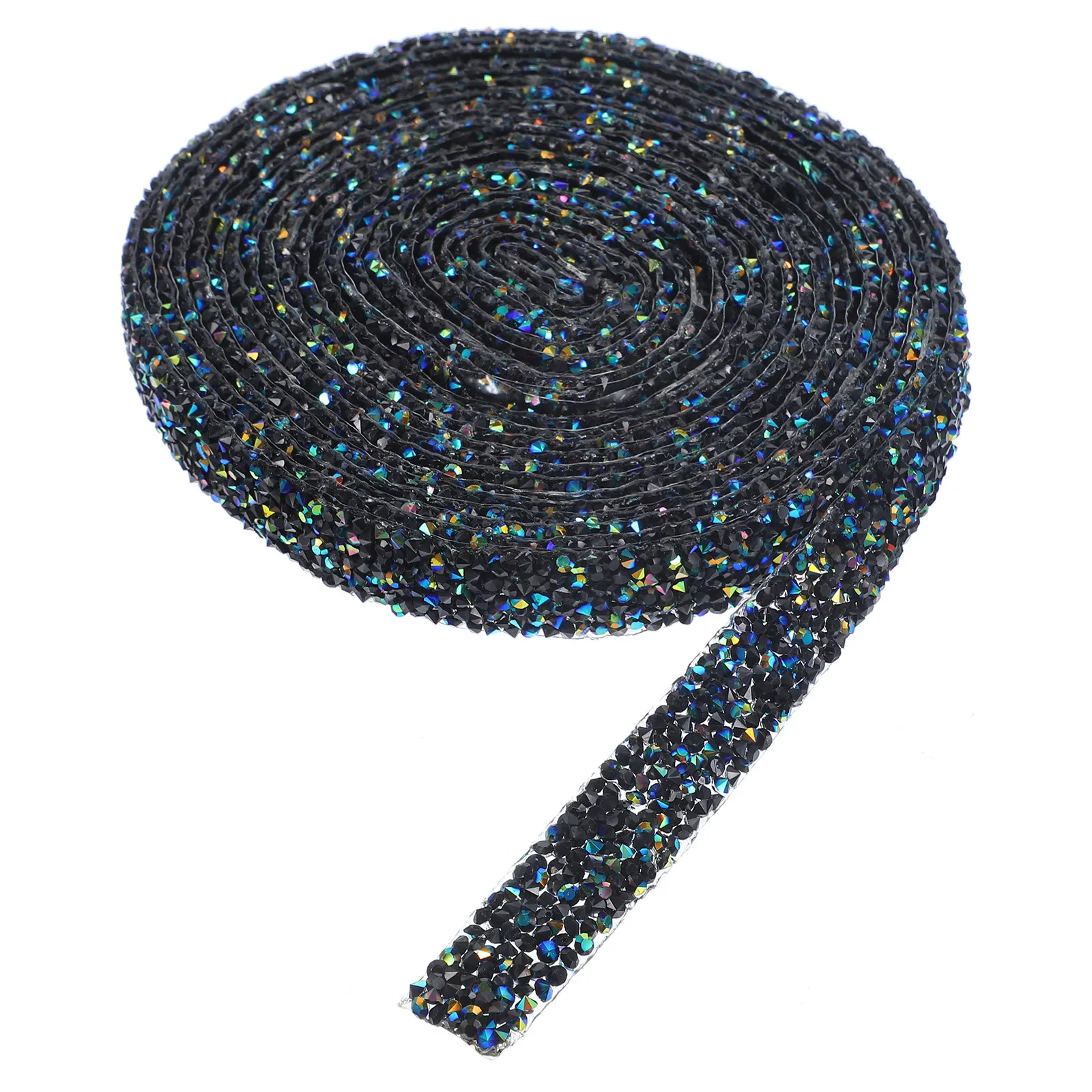 1 Roll Self-Adhesive Rhinestone Ribbon Roll Sparkling Crystal Resin Diamond Strip for Crafts Clothing Bags Shoes Bridal Veils
1 Roll Self-Adhesive Rhinestone Ribbon Roll Sparkling Crystal Resin Diamond Strip for Crafts Clothing Bags Shoes Bridal Veils