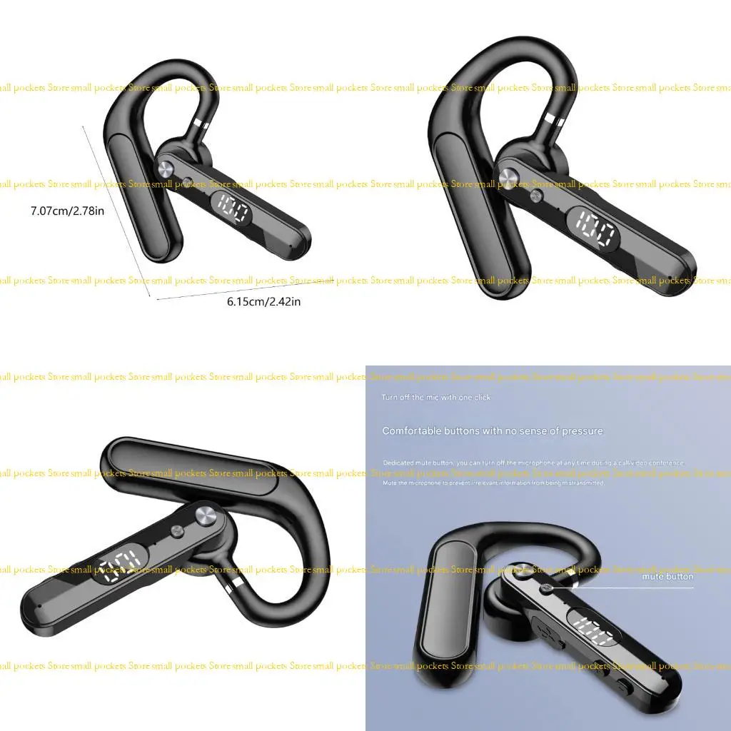 R1WD Business Headphones With Instants Mute Button Voice Calls And AntiInterference Bluetooth-compatible 5.3 Chip
R1WD Business Headphones With Instants Mute Button Voice Calls And AntiInterference Bluetooth-compatible 5.3 Chip