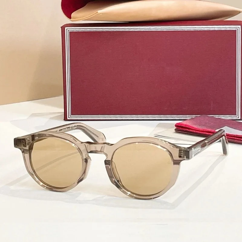 Classical Round Sunglasses Handmade in Japan Acetate Quality UV400 Prescription Glasses with Case Luxury Fashion Vintage High
Classical Round Sunglasses Handmade in Japan Acetate Quality UV400 Prescription Glasses with Case Luxury Fashion Vintage High