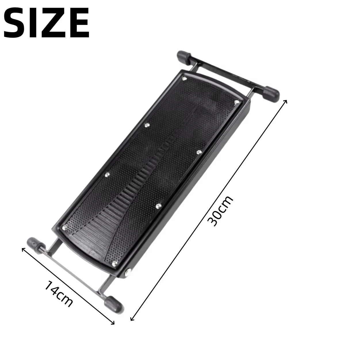 Guitar Footrest Pedal - Metal Non-Slip Rubber Pad, Adjustable 4/6-Position Height, Folding Design
Guitar Footrest Pedal - Metal Non-Slip Rubber Pad, Adjustable 4/6-Position Height, Folding Design