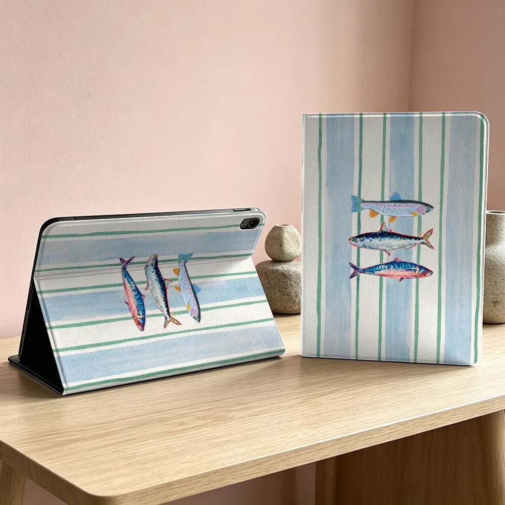 Striped Fish Pattern For iPad Pro Air mini 7 6 5 4 3 2 1 9gen 8gen M5 M4 11th 10th A17 Pro A16 Inch Tablet Case Soft
Striped Fish Pattern For iPad Pro Air mini 7 6 5 4 3 2 1 9gen 8gen M5 M4 11th 10th A17 Pro A16 Inch Tablet Case Soft