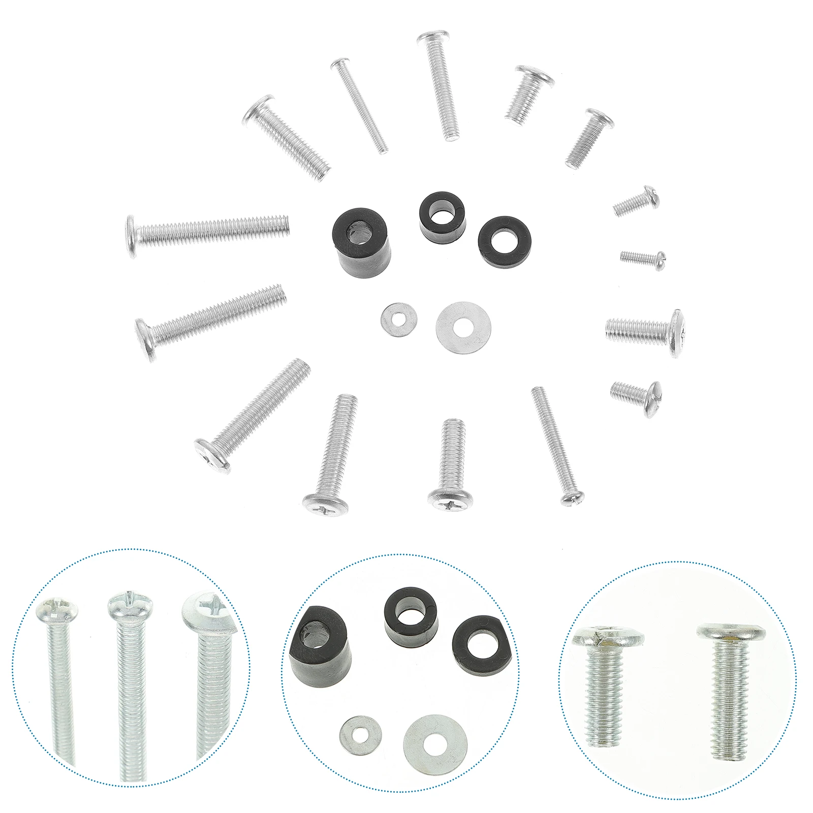 1 Set Mount Screws Kit M5 M6 M4 M8 With Spacers Washers Universal Wall Mount Hardware For Monitors Brackets Fixing
1 Set Mount Screws Kit M5 M6 M4 M8 With Spacers Washers Universal Wall Mount Hardware For Monitors Brackets Fixing