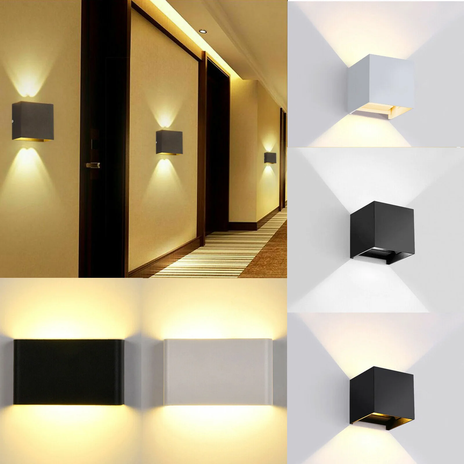 6W 12W Modern LED Wall Light Up Down Sconce Lamp Outdoor Waterproof Balcony For Home Garden Decotation Lighting
6W 12W Modern LED Wall Light Up Down Sconce Lamp Outdoor Waterproof Balcony For Home Garden Decotation Lighting