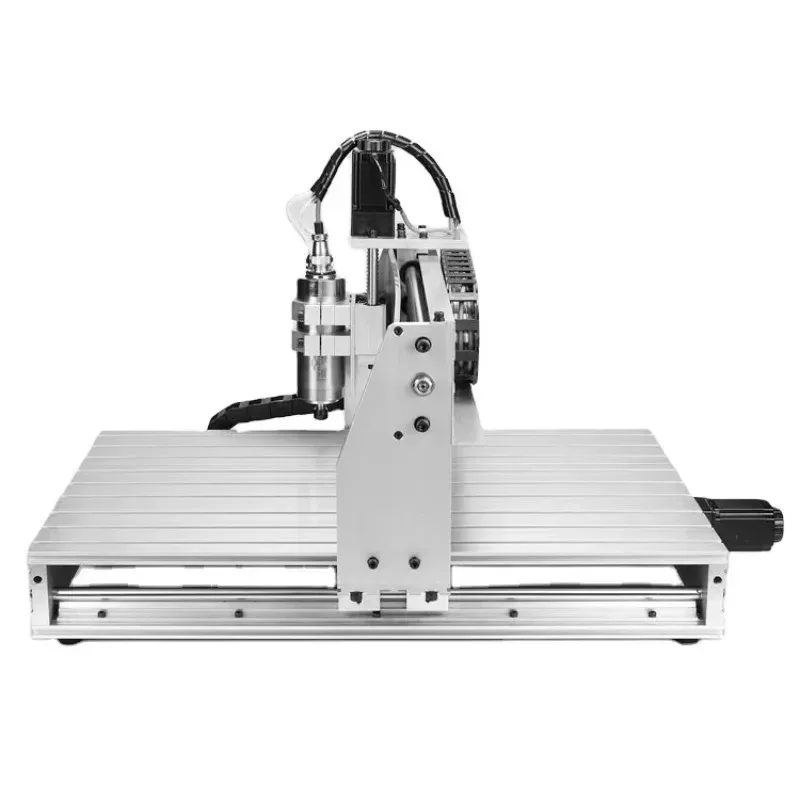 Hot Sale High Rigidity Aluminum Frame 3020 4060 6090 Mini 3 Axis CNC Router Mach3 PLC Motor Single Spindle Pump Engine Wood
Hot Sale High Rigidity Aluminum Frame 3020 4060 6090 Mini 3 Axis CNC Router Mach3 PLC Motor Single Spindle Pump Engine Wood