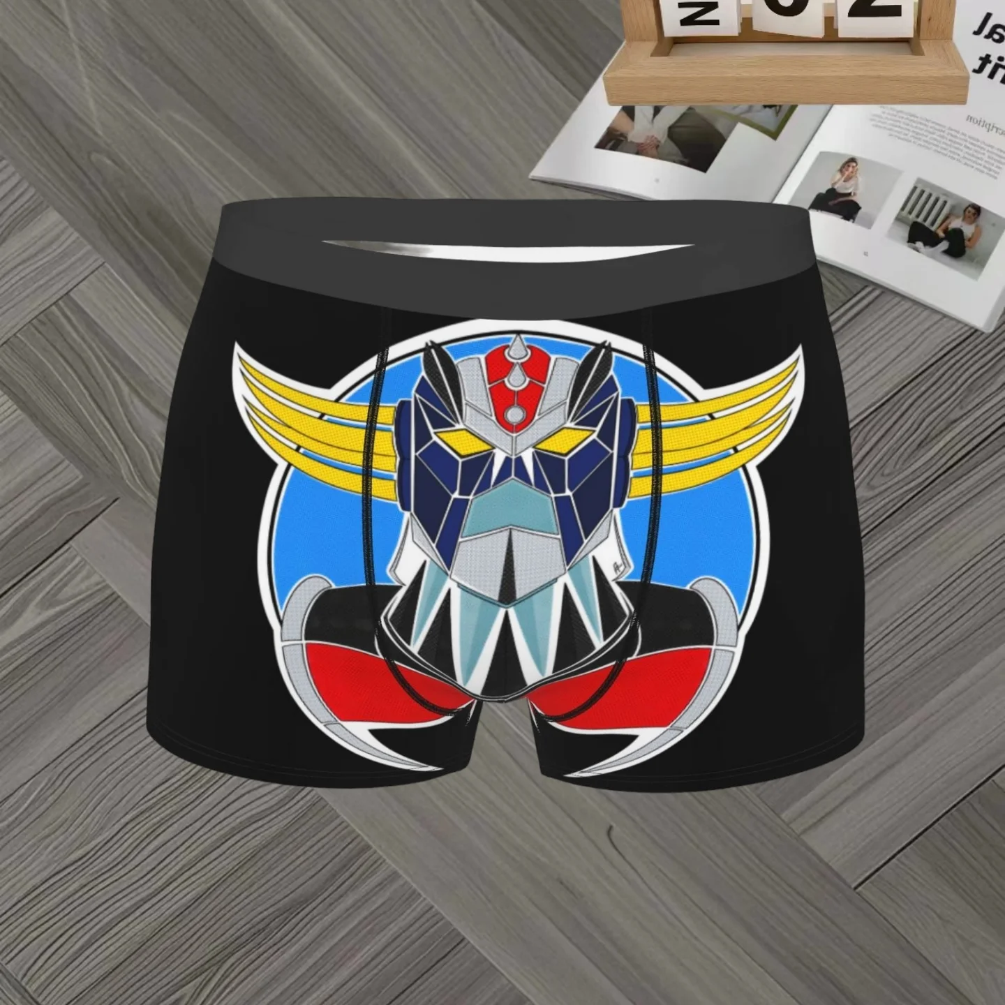 Крутое нижнее белье Goldorak Grendizer, мужские шорты-боксеры с принтом на заказ, робот НЛО, аниме, трусы, мягкие трусы
Крутое нижнее белье Goldorak Grendizer, мужские шорты-боксеры с принтом на заказ, робот НЛО, аниме, трусы, мягкие трусы