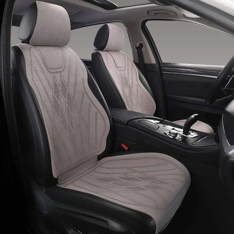 Luxury Suede Leather Car Seat Covers Full Set Universal Seat Covers Car Accessories Interior Non Slip Car Seat Protective Covers
Luxury Suede Leather Car Seat Covers Full Set Universal Seat Covers Car Accessories Interior Non Slip Car Seat Protective Covers