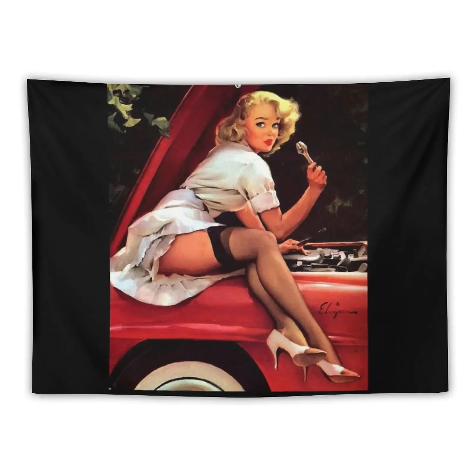 Gil Elvgren Mechanic Up Girl Essential Tapestry Japanese Room Decor Room Decorations Aesthetics Tapestry
Gil Elvgren Mechanic Up Girl Essential Tapestry Japanese Room Decor Room Decorations Aesthetics Tapestry
