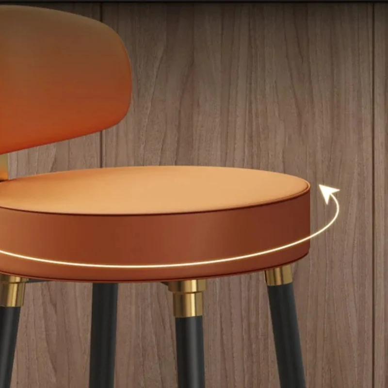 European Beige Bar Chair Modern Leather Reception Vintage Tools Bartender Tea Table Chair Sillas Doradas Elegantes Furniture
European Beige Bar Chair Modern Leather Reception Vintage Tools Bartender Tea Table Chair Sillas Doradas Elegantes Furniture