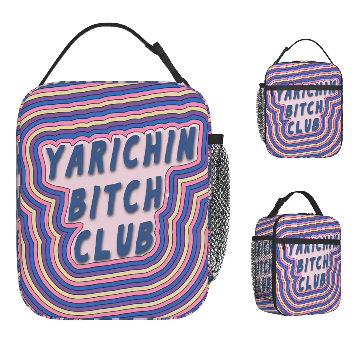 Yarichin B Club Сумка для обеда с триповым узором Ланч-бокс для отдыха для девочек Открытый пикник Портативная сумка-холодильник с принтом Термальные сумки для обеда
Yarichin B Club Сумка для обеда с триповым узором Ланч-бокс для отдыха для девочек Открытый пикник Портативная сумка-холодильник с принтом Термальные сумки для обеда