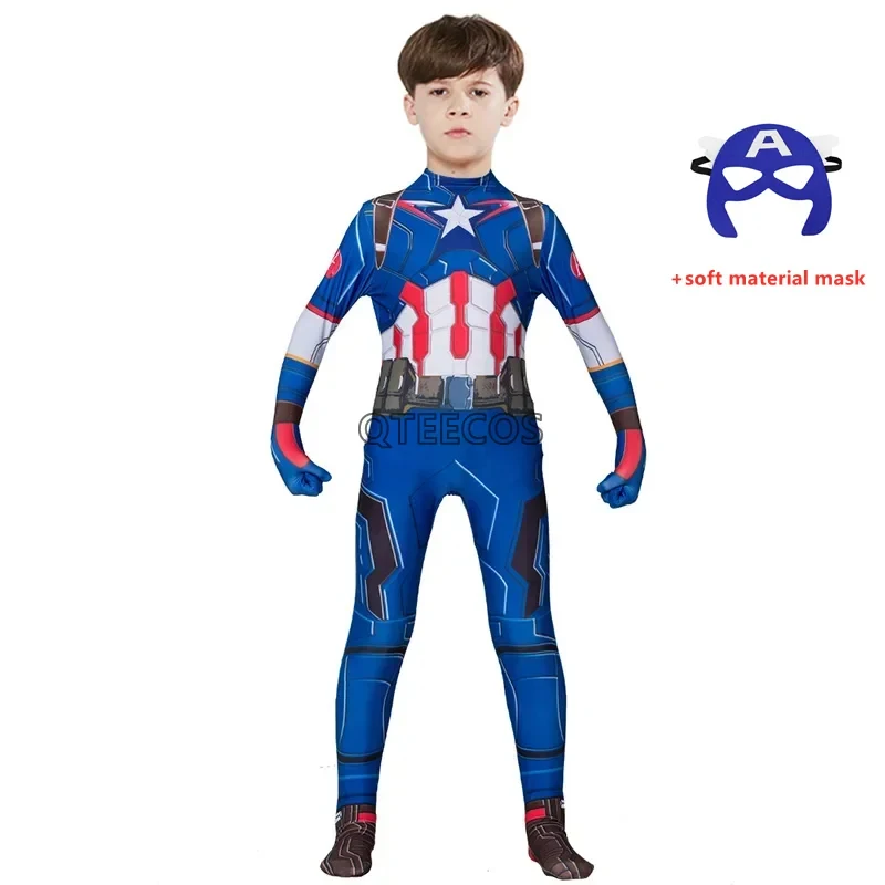 Costume Bodysuit Superhero Jumpsuit Steve Rogers Cosplay Halloween Party Mask Costumes Sets,3'f.5;j.8
Costume Bodysuit Superhero Jumpsuit Steve Rogers Cosplay Halloween Party Mask Costumes Sets,3'f.5;j.8