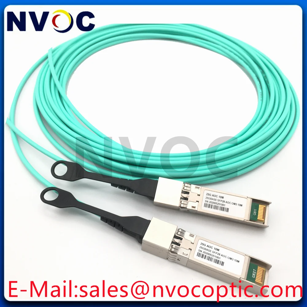 Кабель SFP28 AOC 25G, 1м, 3м, 5м, OM2, OM3-150, OM3-300, 25 Гбит/с, активный оптический, для коммутаторов ЦОД
Кабель SFP28 AOC 25G, 1м, 3м, 5м, OM2, OM3-150, OM3-300, 25 Гбит/с, активный оптический, для коммутаторов ЦОД